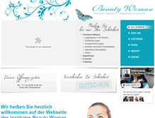 Tablet Screenshot of beautywoman-berlin.de